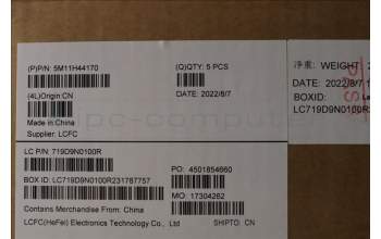 Lenovo 5M11H44170 MECH_ASM GRP KBD BZL,NORDIC,WL,DB,CHY
