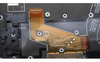 Lenovo 5M11H44173 C-Cover with keyboard, Slovenian, Deep Black, WLAN, UK