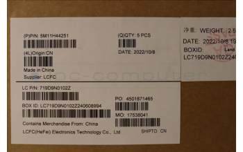 Lenovo 5M11H44251 MECH_ASM GRP KBD BZL,RUS,WW,DB,CHY