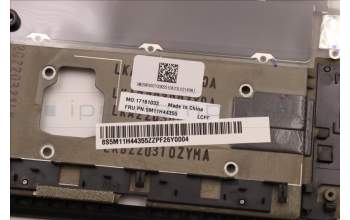 Lenovo 5M11H44355 C-Cover with keyboard, Belgian, Deep Black, Backlight, WWAN, UK