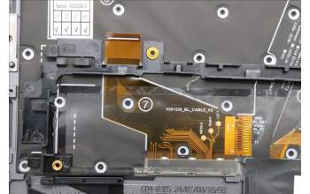 Lenovo 5M11H45815 MECH_ASM KBD BZL,WL,GY,SRX,NOR