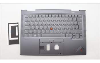 Lenovo 5M11H45821 MECH_ASM KBD BZL,WL,GY,SRX,TUR