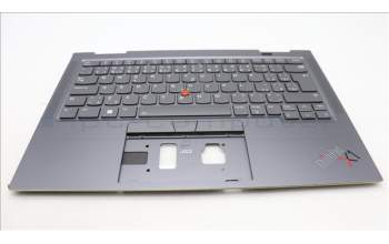 Lenovo 5M11H62235 MECH_ASM BL KB GY FPR CZE/SLK SRX