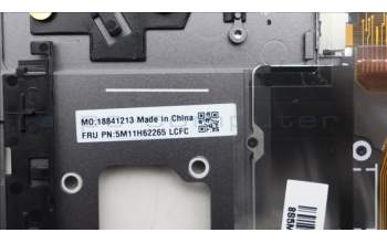 Lenovo 5M11H62265 MECH_ASM BL KB GY FPR GRE CHY