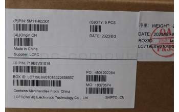 Lenovo 5M11H62301 MECH_ASM BL KB GY FPR LA SPA CHY