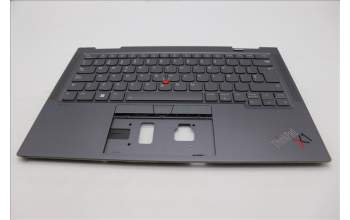 Lenovo 5M11H62327 MECH_ASM BL KB GY FPR SPA SRX