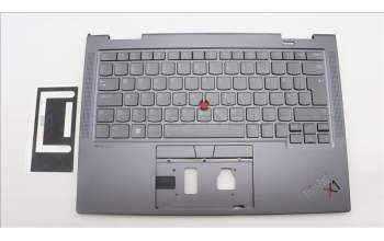 Lenovo 5M11H62331 MECH_ASM BL KB GY FPR SWE/FIN SRX
