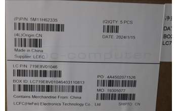 Lenovo 5M11H62335 MECH_ASM BL KB GY FPR SWS SRX