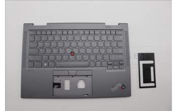 Lenovo 5M11H62367 MECH_ASM BL KB GY FPR WW ARA SRX