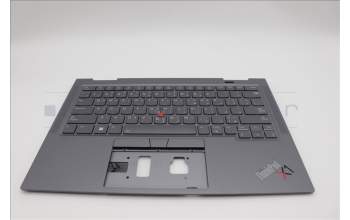 Lenovo 5M11H62367 MECH_ASM BL KB GY FPR WW ARA SRX
