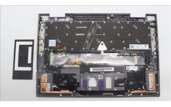 Lenovo 5M11H62396 MECH_ASM BL KB GY FPR WW DEN SRX