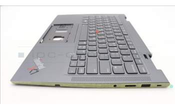 Lenovo 5M11H62451 MECH_ASM BL KB GY FPR WW KOR SRX