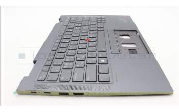 Lenovo 5M11H62451 MECH_ASM BL KB GY FPR WW KOR SRX
