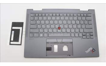 Lenovo 5M11H62451 MECH_ASM BL KB GY FPR WW KOR SRX