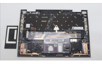 Lenovo 5M11H62490 MECH_ASM BL KB GY FPR WW SWE/FIN SRX