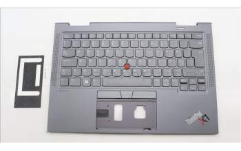 Lenovo 5M11H62490 MECH_ASM BL KB GY FPR WW SWE/FIN SRX