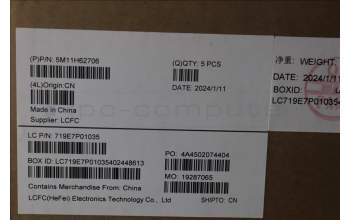 Lenovo 5M11H62706 MECH_ASM BL KB BK FPR SWS SRX