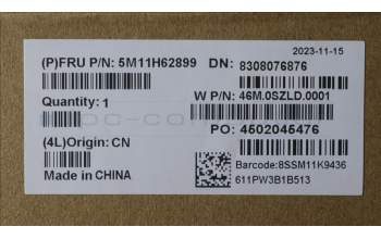 Lenovo 5M11H62899 Lenovo LCD Module,13.3\",WUXGA,Touch,Anti-Glare,IPS,300nit,45%NTSC