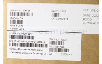 Lenovo 5M11H76584 Lenovo LCD Module,14\",FHD,Touch,IPS