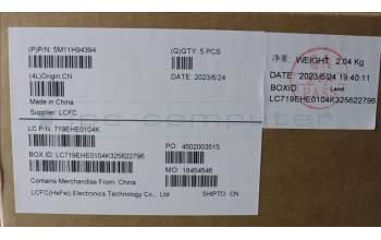 Lenovo 5M11H94394 MECH_ASM BL KB BK MG GER LTN