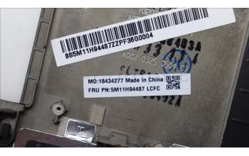 Lenovo 5M11H94487 MECH_ASM BL KB BK MG WW CZE/SLK LTN