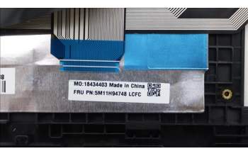 Lenovo 5M11H94748 MECH_ASM FRU KBD CCV ENG (LTN) US BK