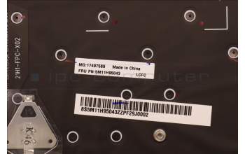 Lenovo 5M11H95043 MECH_ASM GP KBDBZL,GRE,WW,BK/BZ,CHY