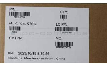 Lenovo 5M11H95209 MECH_ASM 13.3WUXGA,FHD,HybIR,GY,AUO