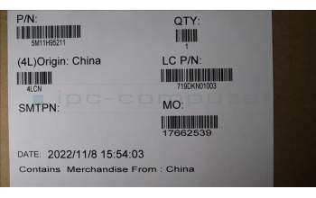 Lenovo 5M11H95211 Lenovo LCD Module,13.3\",WUXGA,Non-Touch,Anti-Glare,IPS,400nit,100% SRGB