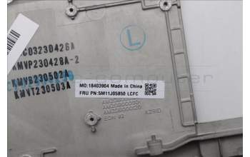Lenovo 5M11J05850 MECH_ASM BL KB BK ARA SRX
