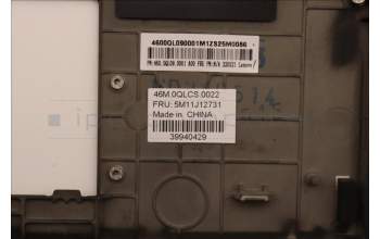 Lenovo 5M11J12731 MECH_ASM GRP_KBD_BZL_EURO ENG_WL_BK_LTN