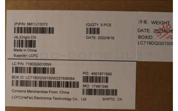 Lenovo 5M11J13372 MECH_ASM KBD BZL,WL,FPR,BK,CHY,SLV