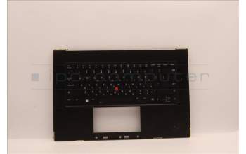 Lenovo 5M11J13401 MECH_ASM KBD BZL,WW,FPR,BK,CHY,HBW