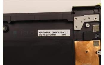 Lenovo 5M11J13494 MECH_ASM KBD BZL,WW,FPR,BK,SRX,NORDIC