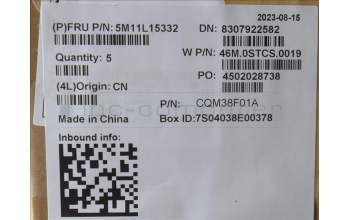 Lenovo 5M11L15332 MECH_ASM WLAN C-Cvr+ENG KB ASM,CHY