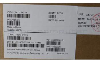 Lenovo 5M11L59339 MECH_ASM BL KB BK GRE SRX