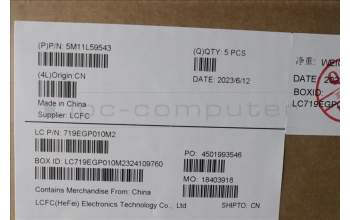 Lenovo 5M11L59543 MECH_ASM BL KB BK WW SPA SRX