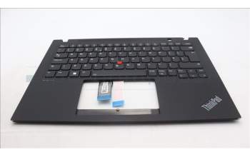 Lenovo 5M11L59569 C-Cover with keyboard, UK English, Black, Backlight, WWAN, UK