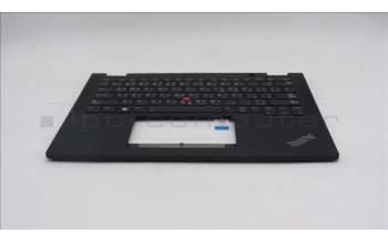 Lenovo 5M11L64080 MECH_ASM KBD W C ARA BKLT PMX US BK