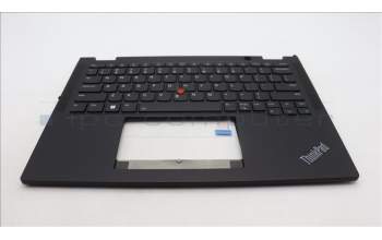 Lenovo 5M11L64100 MECH_ASM KBD W C ENG BKLT LTN US BK