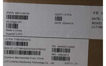 Lenovo 5M11L64132 MECH_ASM KBD W C ITA BKLT CHY UK BK