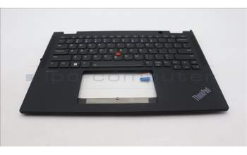 Lenovo 5M11L64214 MECH_ASM KBD W C ENG BKLT LTN WW US BK