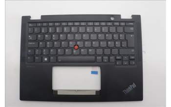 Lenovo 5M11L64217 MECH_ASM KBD W C EST BKLT LTN WW UK BK