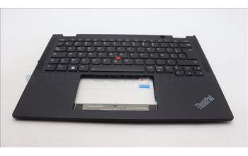 Lenovo 5M11L64224 MECH_ASM KBD W C FRA BKLT PMX WW UK BK