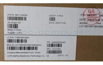 Lenovo 5M11L64295 MECH_ASM KBD W C UK BKLT LTN WW UK BK