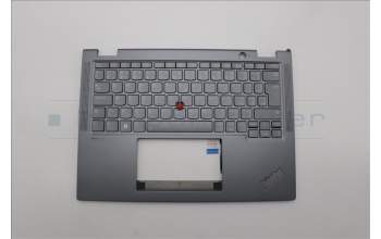 Lenovo 5M11L64316 MECH_ASM KBD W C CZE/SLK BKLT LTN UK GY