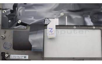 Lenovo 5M11L64330 MECH_ASM KBD W C GER BKLT LTN UK GY