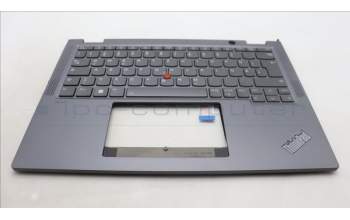 Lenovo 5M11L64330 MECH_ASM KBD W C GER BKLT LTN UK GY