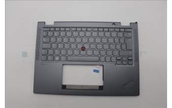 Lenovo 5M11L64589 MECH_ASM KBD W C SWE/FIN BKLT LTN UK GY