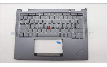 Lenovo 5M11L64678 MECH_ASM KBD W C GER BKLT LTN WW UK GY